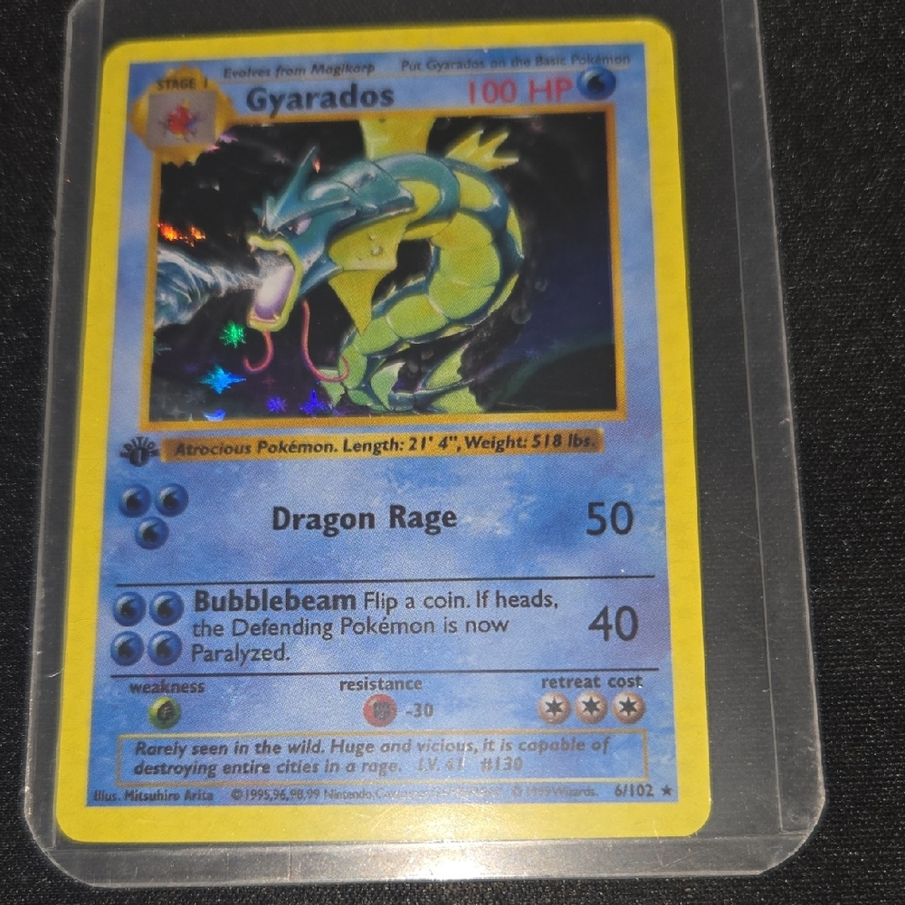 Gyarados Replica Holographic card